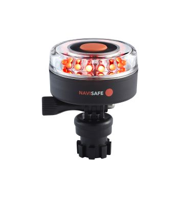 Navisafe LED All Round Red (Navimount Tiltable Base)