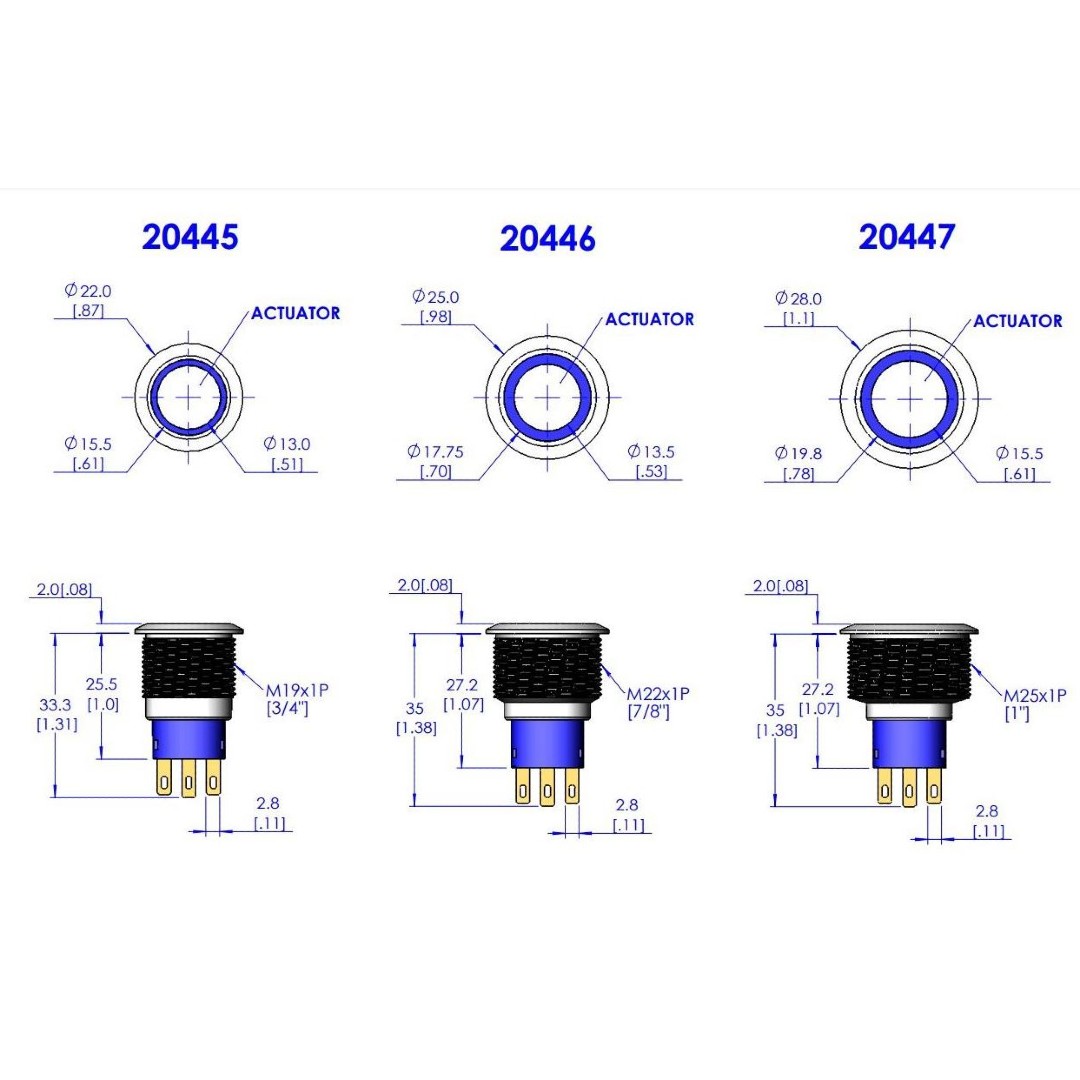 Push Button Switch 10-30v 5amp - Image 2