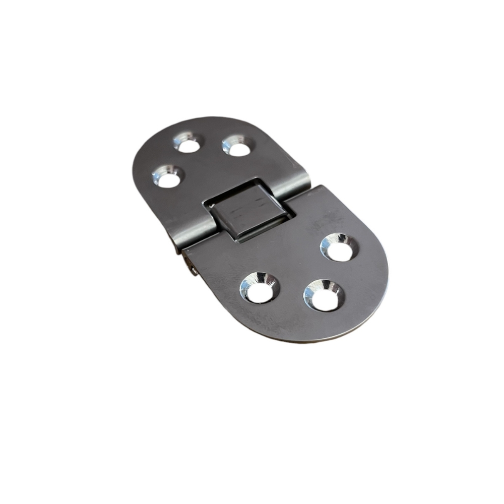 Round Sided Table Hinge - 75mm x 36mm