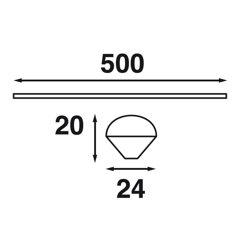 LED Corner Profile Warm White - Image 2