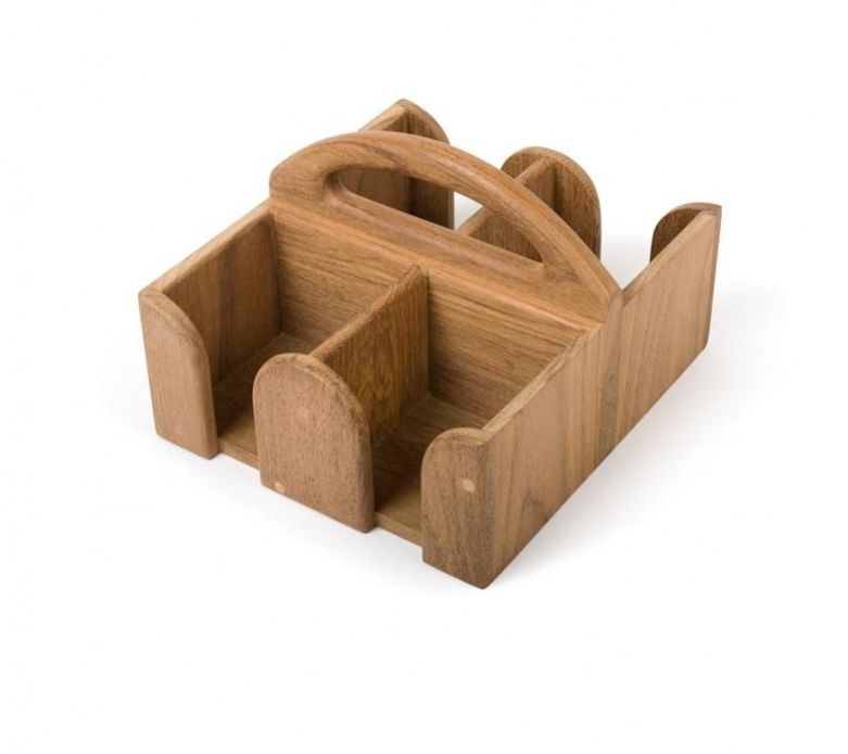 Solid Teak Mug Holder