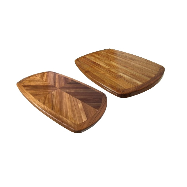 Teak Barrel Tabletop