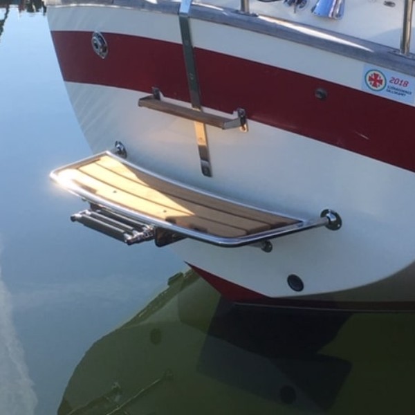 Sailing Boat Stern Platform 1000x380mm - Image 4