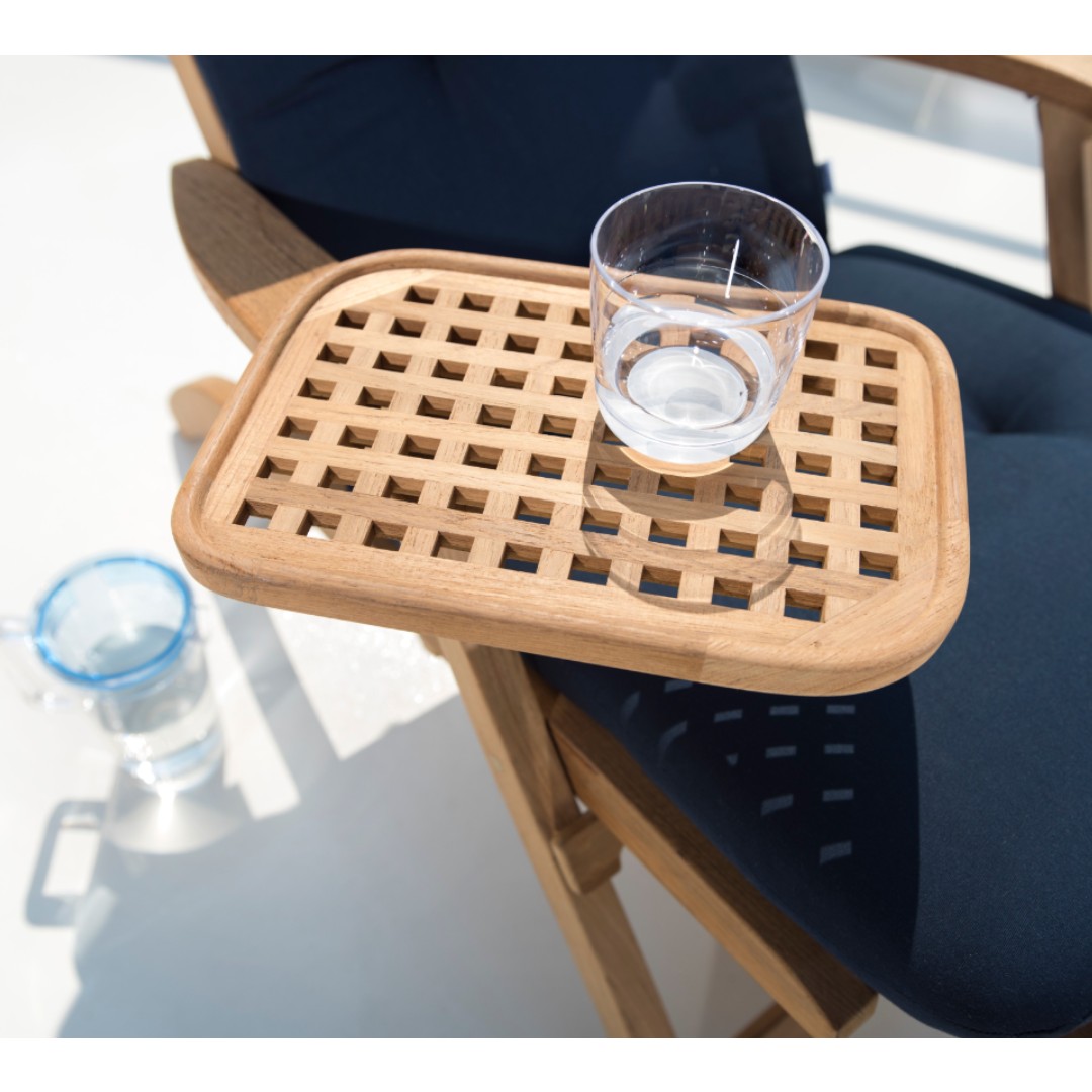Solid Teak Sun Lounger - Image 5