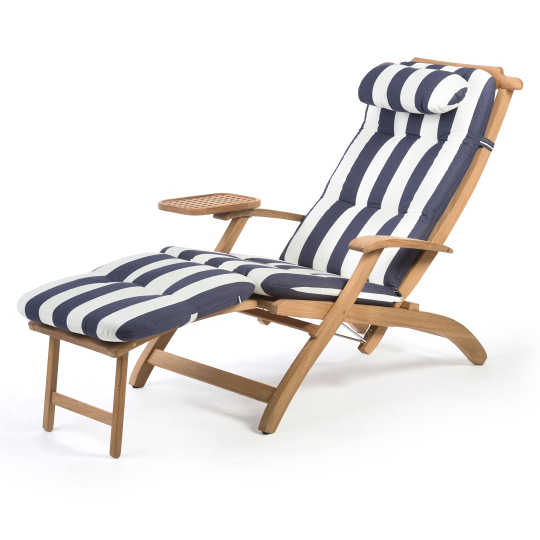 Solid Teak Sun Lounger - Image 2