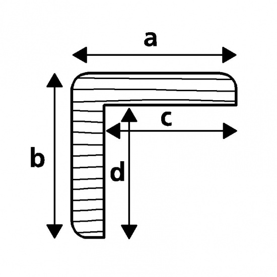 Door Edge Trim Profile