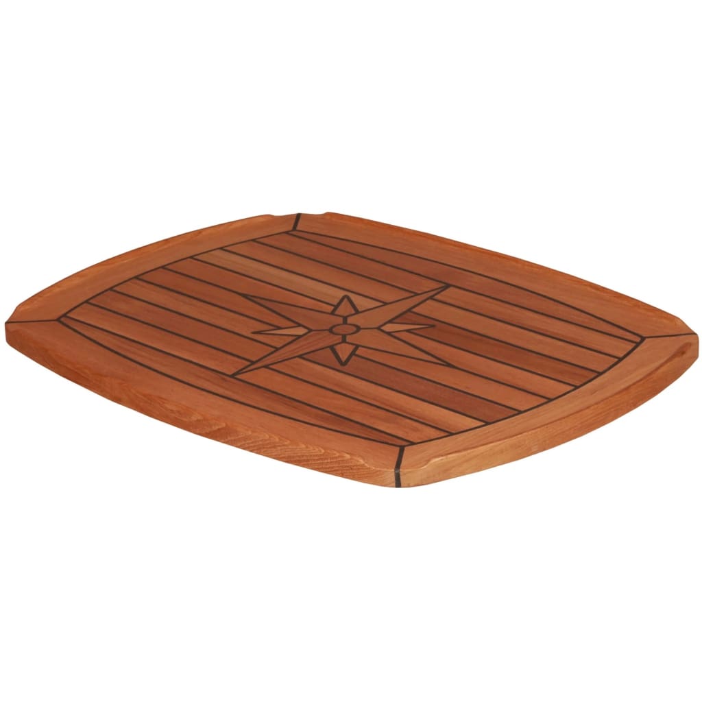 Teak Classic Barrel Table Top
