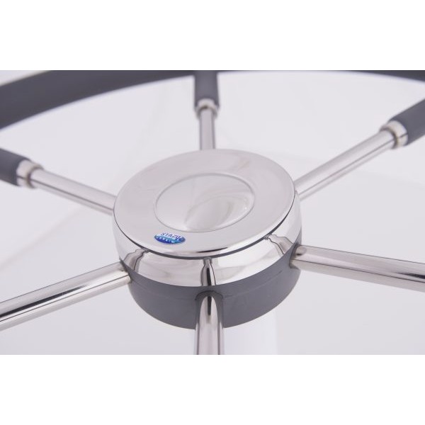 Stazo Stainless Steel Steering Wheel (Polyurethane Cover) - Type 12 - Image 3