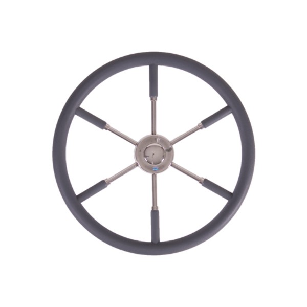 Stazo Stainless Steel Steering Wheel (Polyurethane Cover) - Type 12 - Image 2