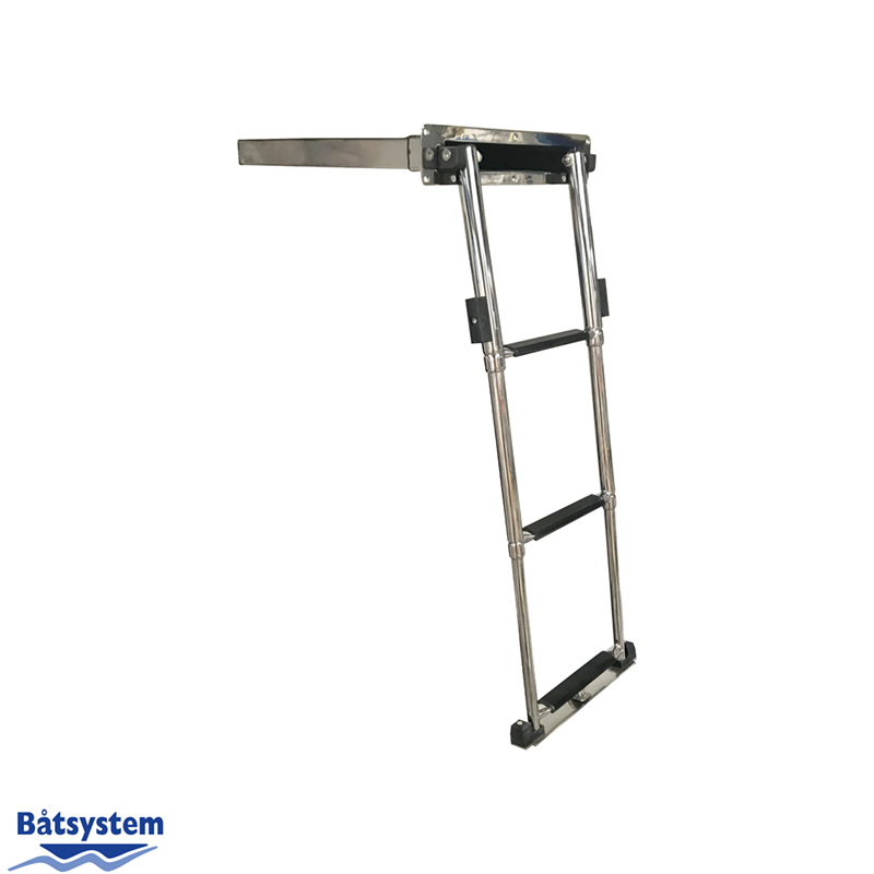Under Platform 3/4 Step Telescopic Ladder in Box