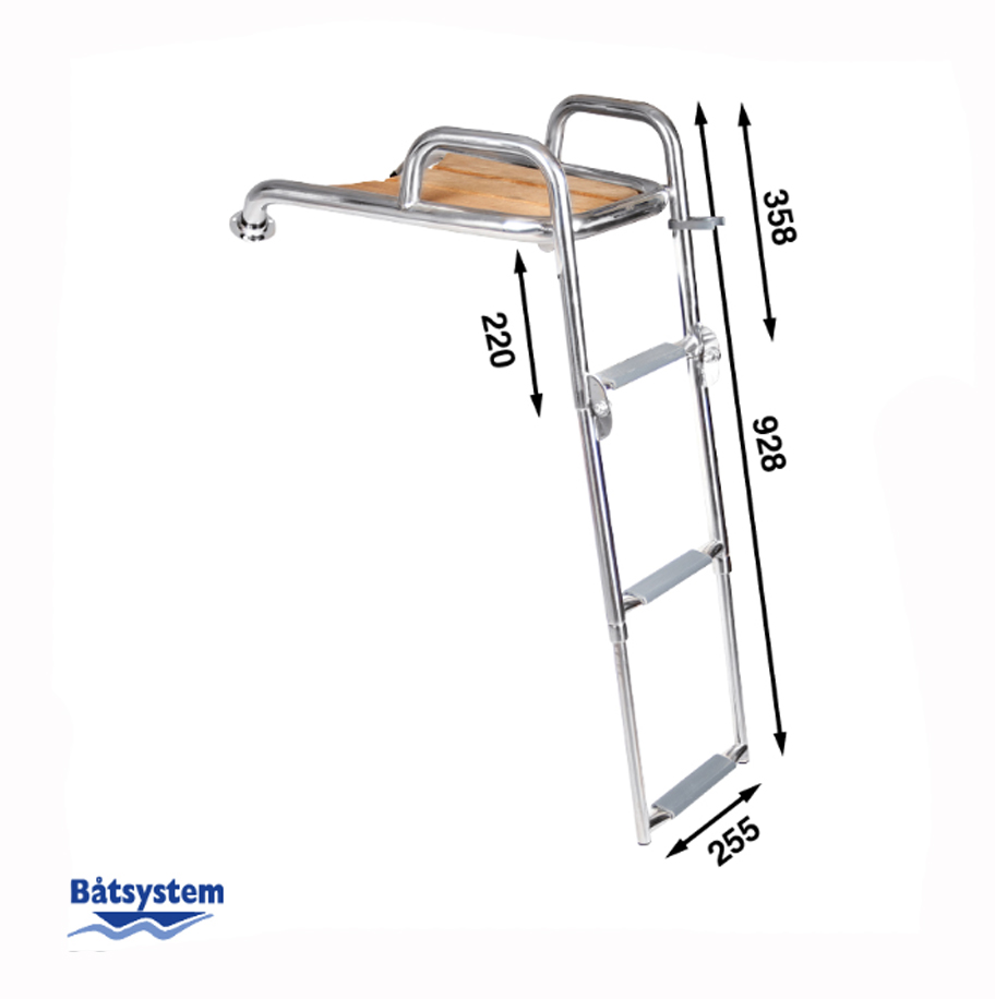 Bowsprit with 3 Step Ladder for Boats 18-25ft - Image 2
