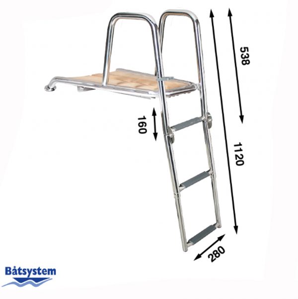 Bowsprit with 3 Step Ladder for Boats 25-40ft - Image 2