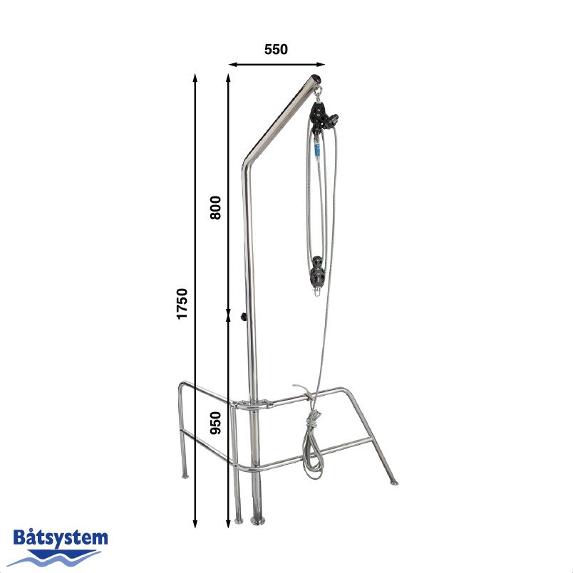 Dinghy Engine Crane - Image 2