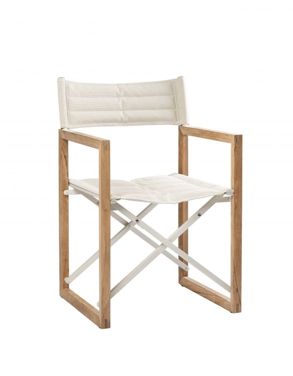 The Square Directors Chair – Linen