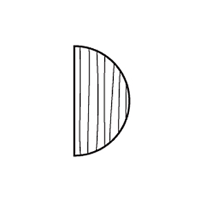 Half Round