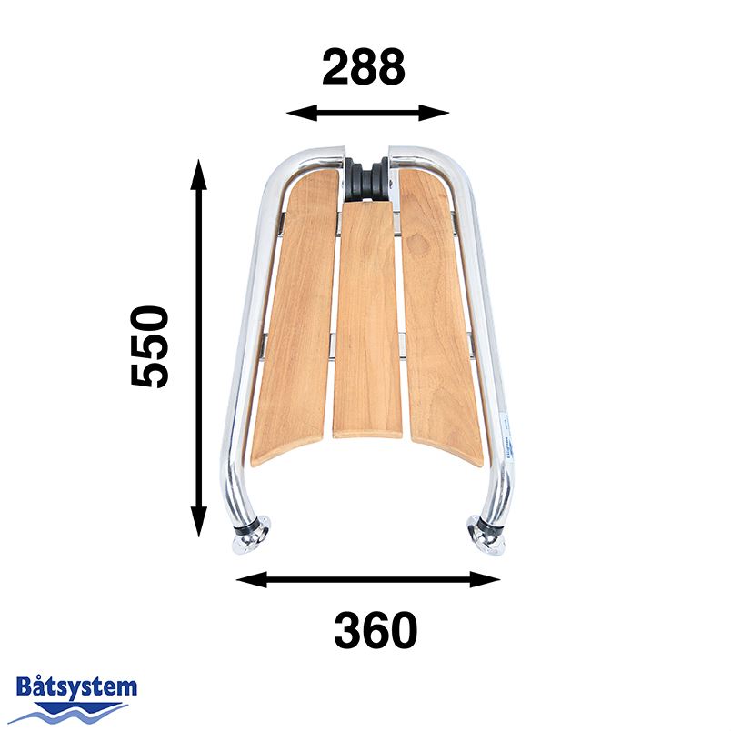 Bowsprit with Anchor Roller for Powerboats 18-25ft - Image 2