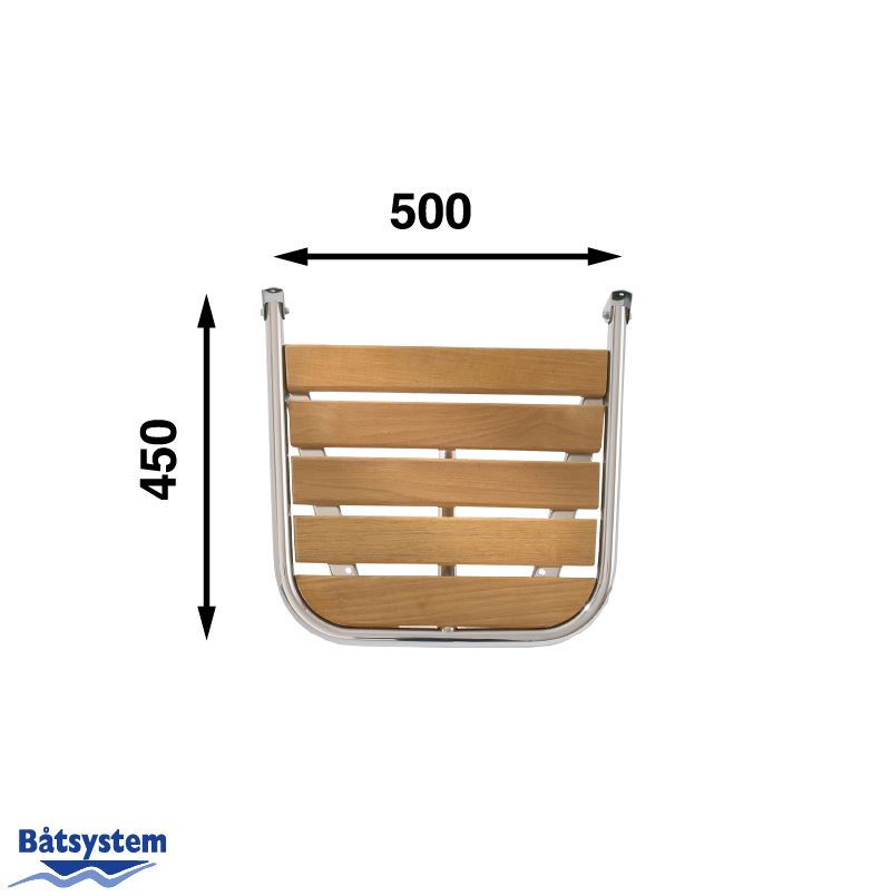 Powerboat Stern Platform 500x450mm - Image 2