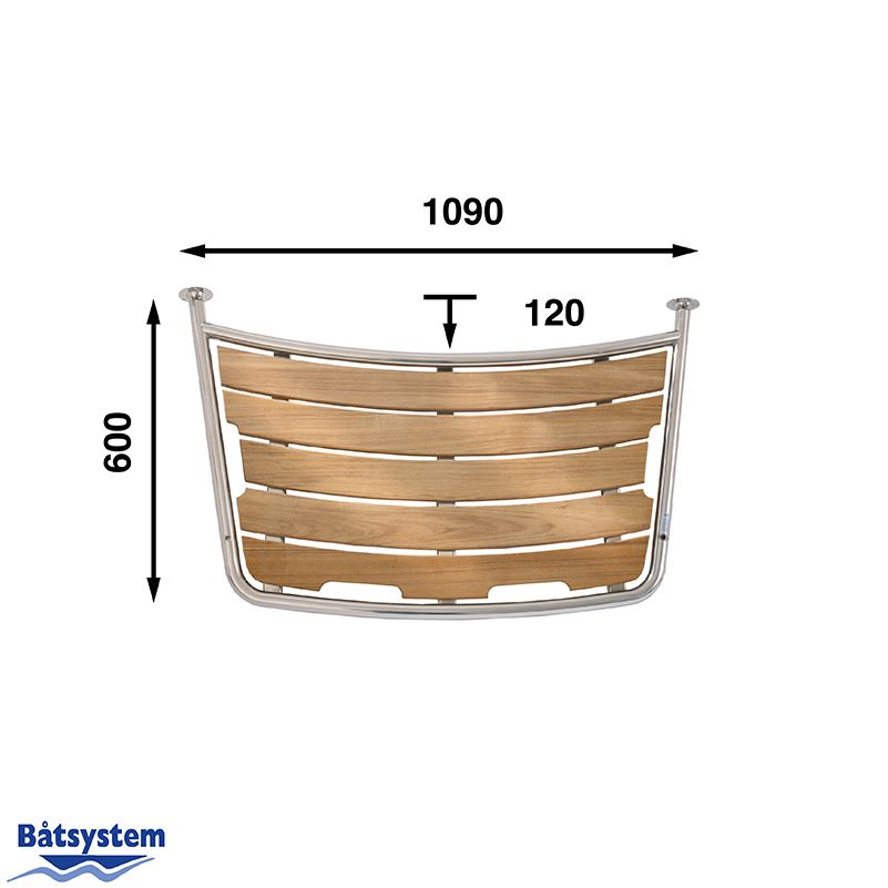 Sailing Boat Stern Platform 1090x600mm - Image 2