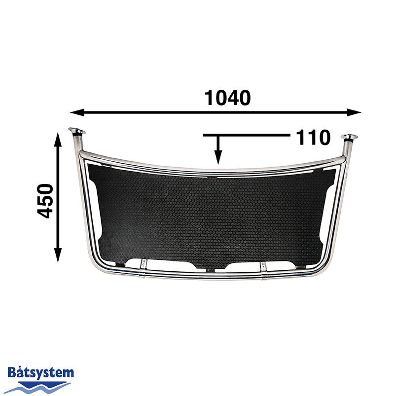 Sailing Boat Stern Platform 1040x450mm - Image 3